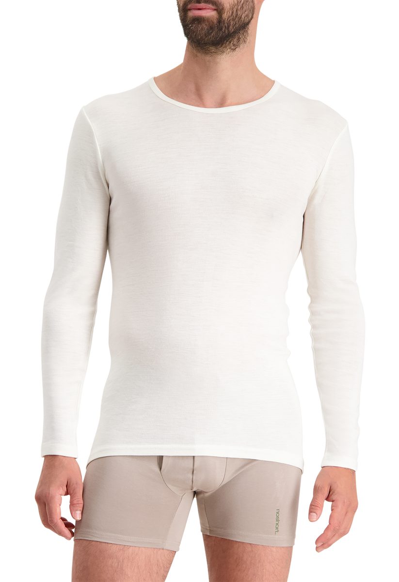 NNormal Men's merino long sleeve t-shirt N2CMML1-002 Camisetas