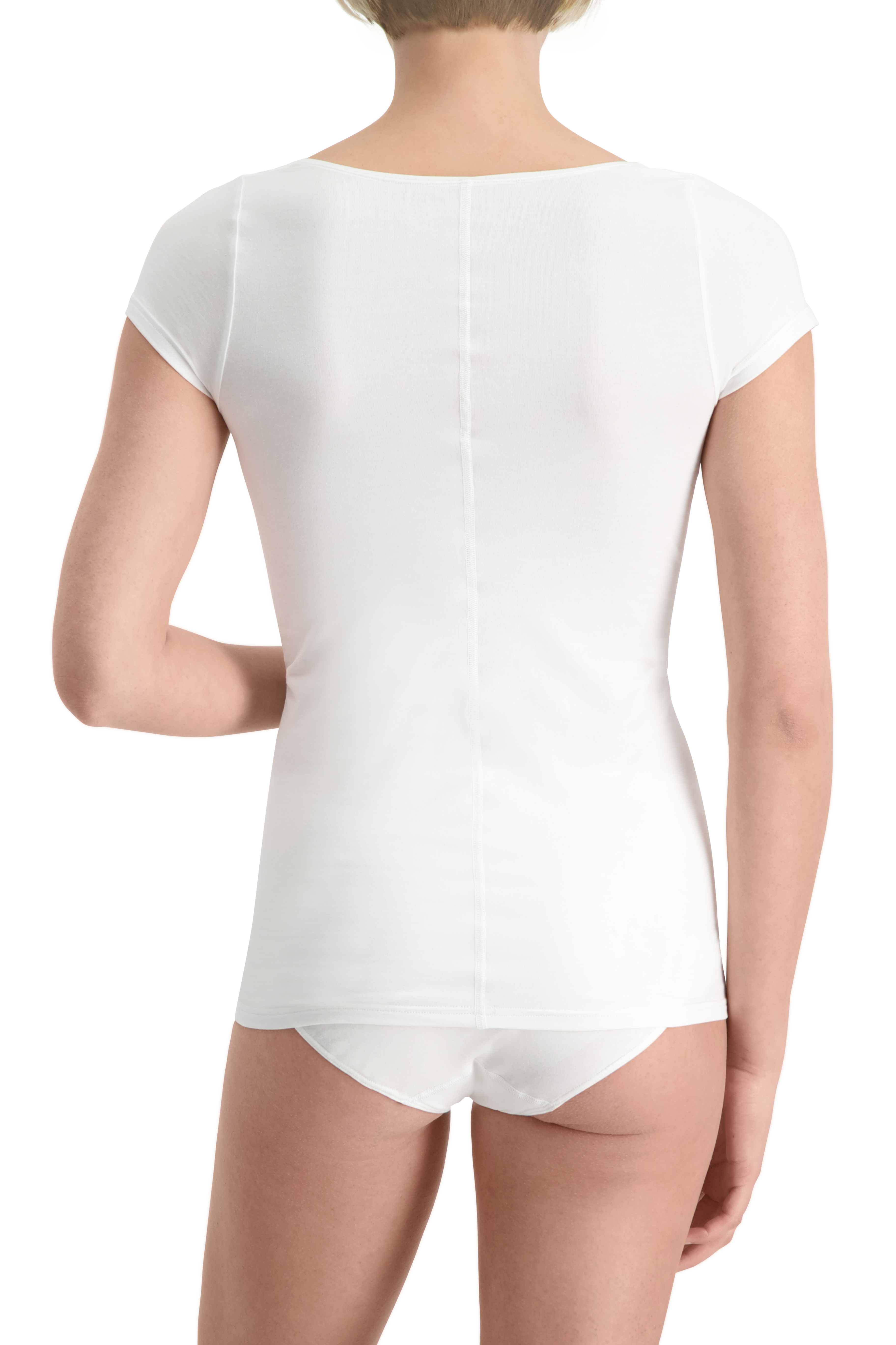 Invisible short undershirt - sleeve Noshirt women for
